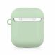 Защитный чехол Deexe Matte Case для Apple AirPods 1 / 2 - Green (247304G). Фото 3 из 6