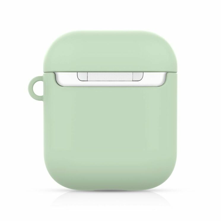 Защитный чехол Deexe Matte Case для Apple AirPods 1 / 2 - Green: фото 3 из 6