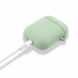 Защитный чехол Deexe Matte Case для Apple AirPods 1 / 2 - Green (247304G). Фото 5 из 6