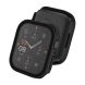 Захисний чохол Deexe Matte Fit для Apple Watch 45 mm (7 / 8 / 9 Series) - Black (286422B). Фото 5 з 5