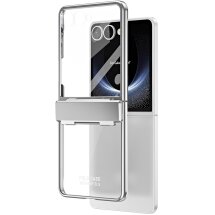 Защитный чехол Deexe Mirage Series для Samsung Galaxy Flip 7 - Silver: фото 1 из 13