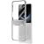 Захисний чохол Deexe Mirage Series для Samsung Galaxy Flip 7 - Silver: фото 1 з 13