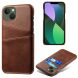 Защитный чехол Deexe Pocket Case для Apple iPhone 15 - Brown (329551Z). Фото 1 из 4