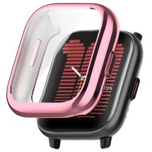 Защитный чехол Deexe Protective Frame для Huami Amazfit Active (A2211) - Pink: фото 1 из 8