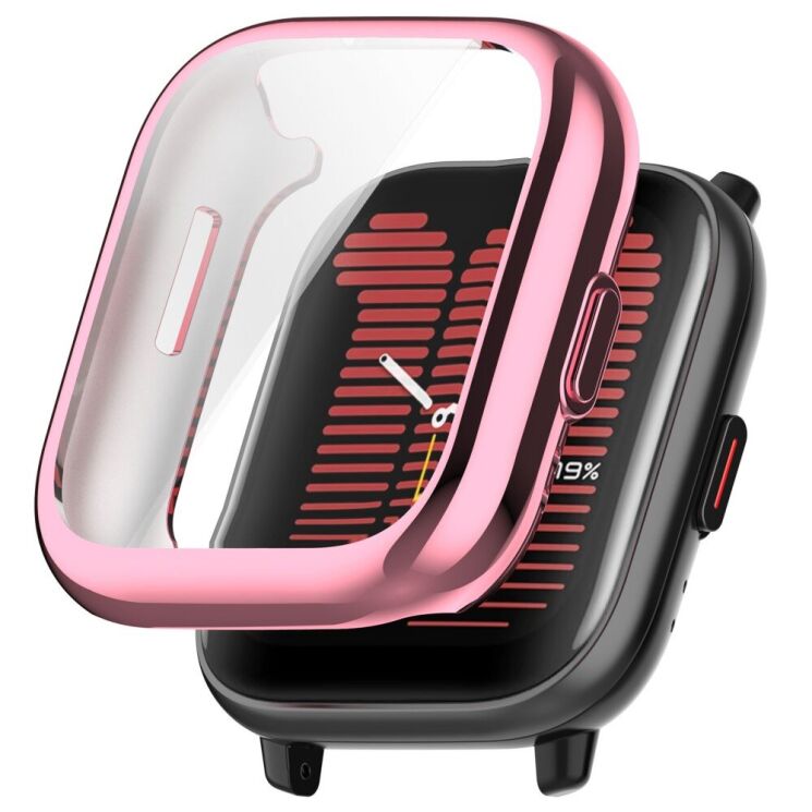Защитный чехол Deexe Protective Frame для Huami Amazfit Active (A2211) - Pink: фото 1 из 8