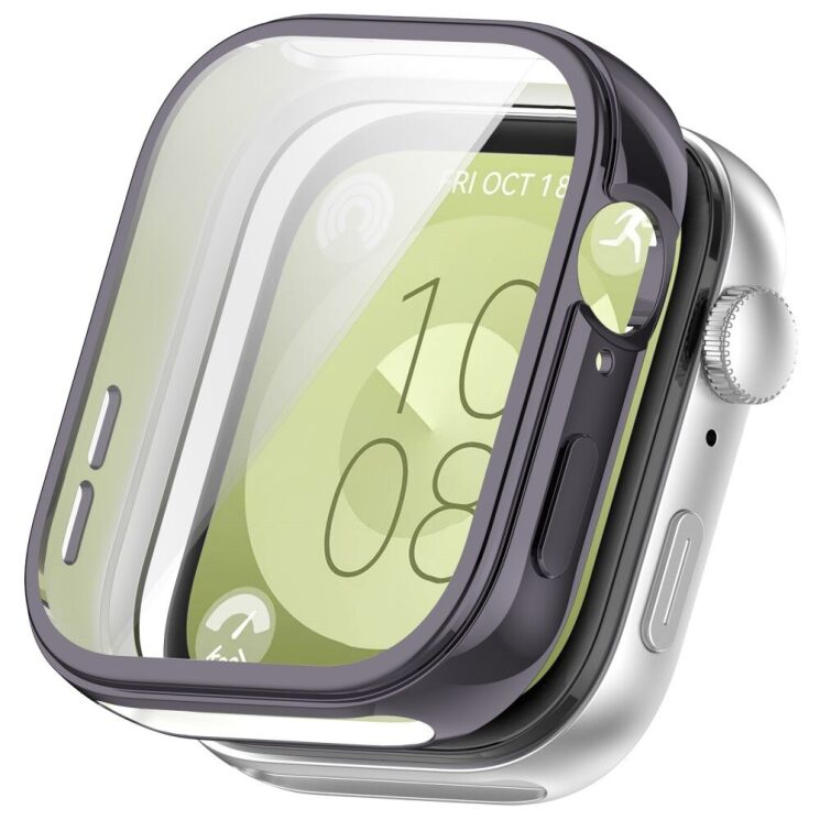Защитный чехол Deexe Protective Frame для Huawei Watch Fit 3 - Tarnish: фото 1 из 7