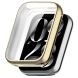 Защитный чехол Deexe Protective Frame для Xiaomi Mi Smart Band 9 Pro - Light Gold (370301F). Фото 1 из 8