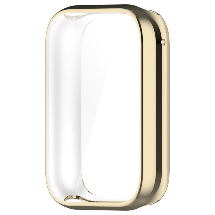 Защитный чехол Deexe Protective Frame для Xiaomi Mi Smart Band 9 Pro - Light Gold: фото 2 из 8