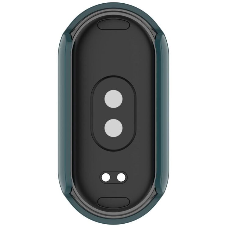 Защитный чехол Deexe Protective Frame для Xiaomi Mi Smart Band 9 - Green: фото 7 из 8