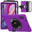 Захисний чохол Deexe Rotation Hybrid для Xiaomi Redmi Pad Pro / Poco Pad - Purple (352622V)