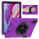 Захисний чохол Deexe Rotation Hybrid для Xiaomi Redmi Pad Pro / Poco Pad - Purple (352622V). Фото 2 з 14