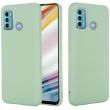 Защитный чехол Deexe Silicone Case для Motorola Moto G60 - Green (286214G)