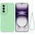 Защитный чехол Deexe Silicone Case для OPPO Reno 12 Pro - Green: фото 1 из 8