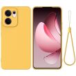 Защитный чехол Deexe Silicone Case для OPPO Reno 13 F/FS 5G - Yellow (375720Y)
