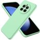 Защитный чехол Deexe Silicone Case для Realme 12 / 12 Plus - Green (355508G). Фото 1 из 8