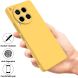Защитный чехол Deexe Silicone Case для TECNO Camon 30 (CL6) - Yellow (352110Y). Фото 2 из 8