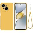 Защитный чехол Deexe Silicone Case для TECNO Spark Go 1 - Yellow (361802Y)
