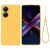 Защитный чехол Deexe Silicone Case для Xiaomi Poco X7 Pro - Yellow: фото 1 из 9