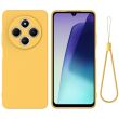 Защитный чехол Deexe Silicone Case для Xiaomi Redmi 14C / Redmi A4 5G / Poco C75 - Yellow (366051Y)