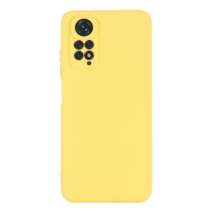 Защитный чехол Deexe Silicone Case для Xiaomi Redmi Note 11 Pro Global (4G/5G) / 11E Pro - Yellow: фото 3 из 11
