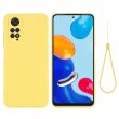 Защитный чехол Deexe Silicone Case для Xiaomi Redmi Note 11 Pro Global (4G/5G) / 11E Pro - Yellow (297335Y)