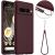 Защитный чехол Deexe Silicone Case with MagSafe для Google Pixel 7 Pro - Wine Red: фото 1 из 9