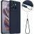 Защитный чехол Deexe Silicone Case with MagSafe для Motorola Edge 50 Neo - Dark Blue: фото 1 из 9