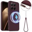 Защитный чехол Deexe Silicone Case with MagSafe для Xiaomi 17T Pro - Wine Red (422334WR)