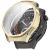 Захисний чохол Deexe Silicone Frame для Huawei Watch GT 5 Pro (46mm) - Gold: фото 1 з 7