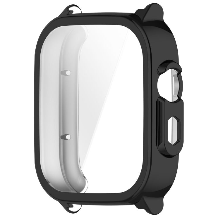 Защитный чехол Deexe Silicone Frame для Realme Watch 5 - Black: фото 2 из 7