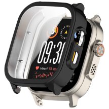 Защитный чехол Deexe Silicone Frame для Realme Watch 5 - Black: фото 1 из 7