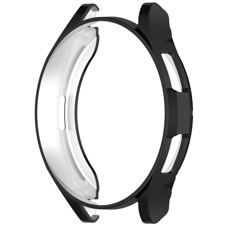 Захисний чохол Deexe Silicone Frame для Samsung Galaxy Watch 6 Classic (47mm) - Black: фото 2 з 8