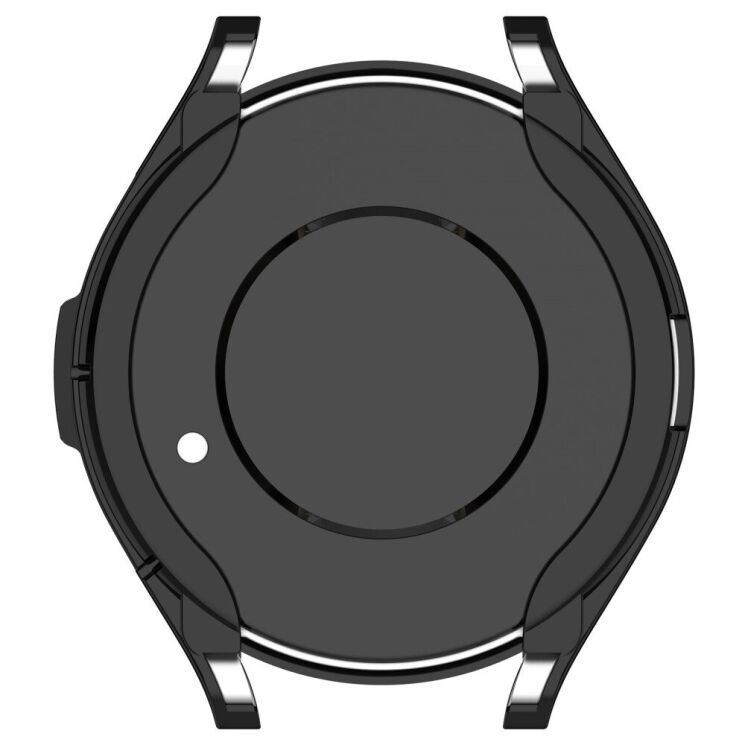 Захисний чохол Deexe Silicone Frame для Samsung Galaxy Watch 6 Classic (47mm) - Black: фото 7 з 8