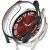 Захисний чохол Deexe Silicone Frame для Samsung Galaxy Watch 6 Classic (47mm) - Black: фото 1 з 8