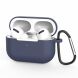 Захисний чохол Deexe Simple Style with Buckle для Apple AirPods Pro - Dark Blue (263208DB). Фото 1 з 11