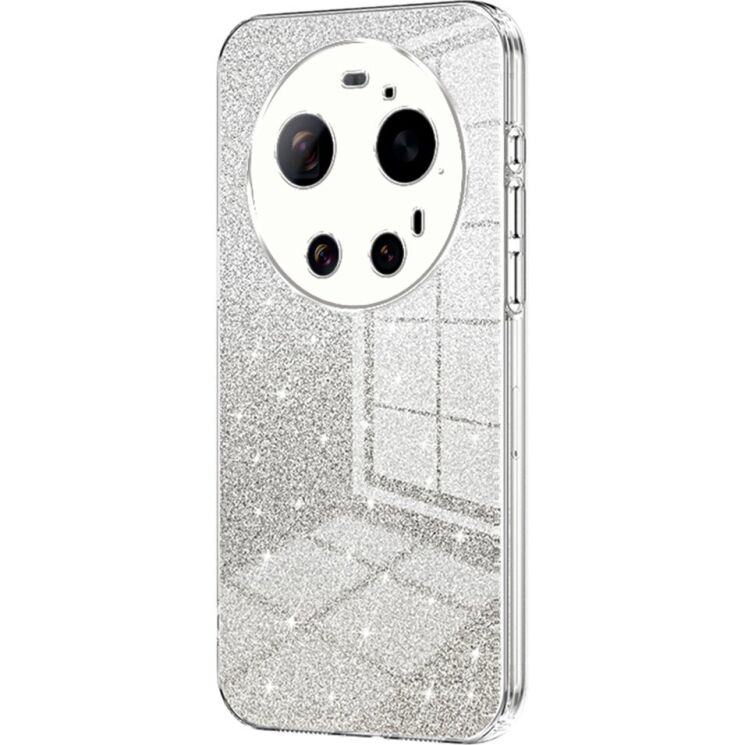 Защитный чехол Deexe Sparkles Cover для Xiaomi 17 Ultra - Transparent: фото 1 из 7