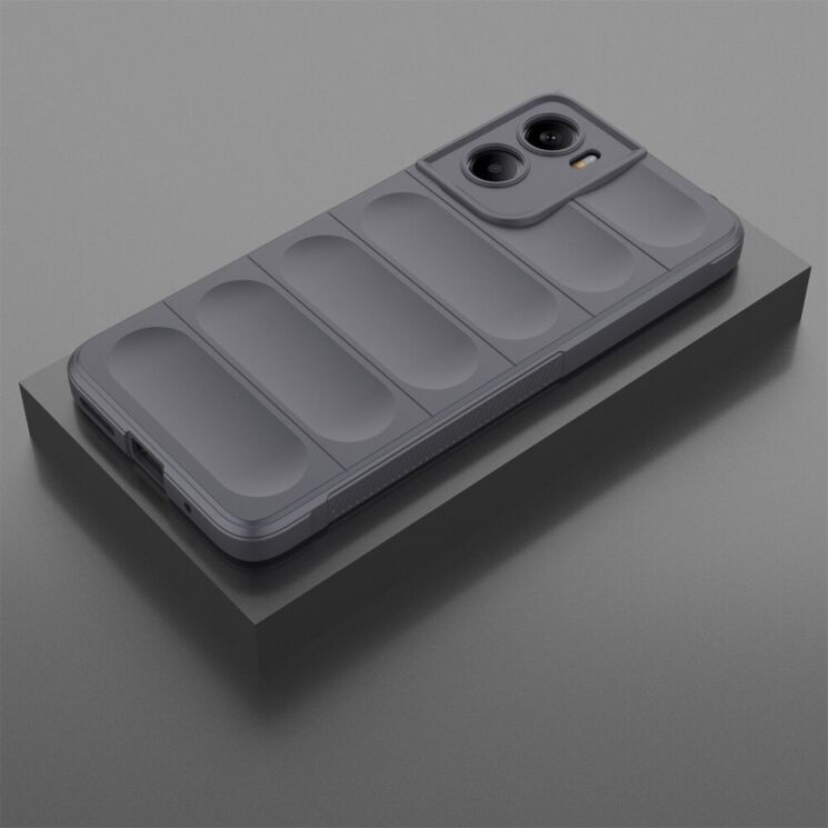 Защитный чехол Deexe Terra Case для Motorola Moto G05 / Moto E15 - Dark Grey: фото 2 из 4