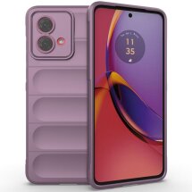 Захисний чохол Deexe Terra Case для Motorola Moto G84 - Light Purple: фото 1 з 8