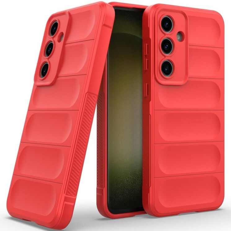 Защитный чехол Deexe Terra Case для Samsung Galaxy S24 FE (S721) - Red: фото 2 из 7