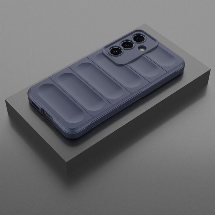 Защитный чехол Deexe Terra Case для Samsung Galaxy S25 Plus (S936) - Dark Blue: фото 4 из 6
