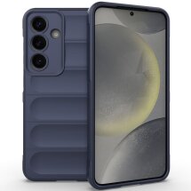 Защитный чехол Deexe Terra Case для Samsung Galaxy S25 Plus (S936) - Dark Blue: фото 1 из 6