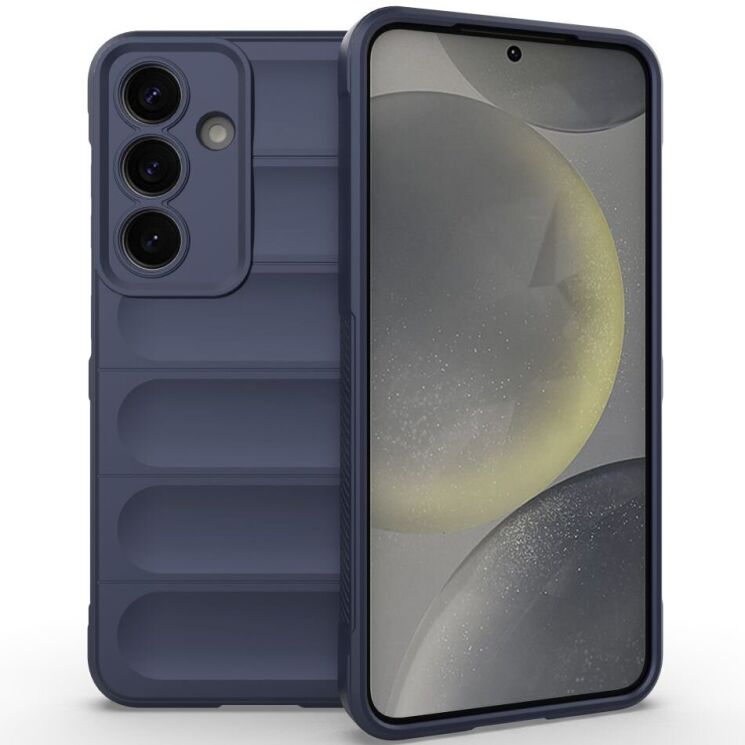 Защитный чехол Deexe Terra Case для Samsung Galaxy S25 Plus (S936) - Dark Blue: фото 1 из 6