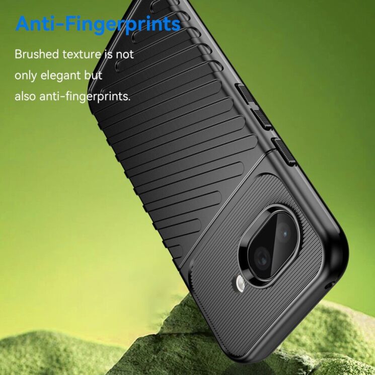Защитный чехол Deexe Thunder Series для Google Pixel 9a - Black: фото 4 из 12