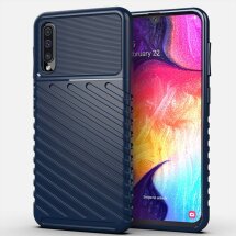 Защитный чехол Deexe Thunder Series для Samsung Galaxy A50 (A505) / A30s (A307) / A50s (A507) - Blue: фото 1 из 9