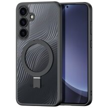 Захисний чохол DUX DUCIS Aimo Mag Series with Folding Stand для Samsung Galaxy S25 Plus (S936) - Black: фото 1 з 11