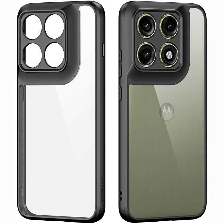 Захисний чохол DUX DUCIS Aimo Series для Motorola Edge 70 Pro - Black: фото 2 з 9