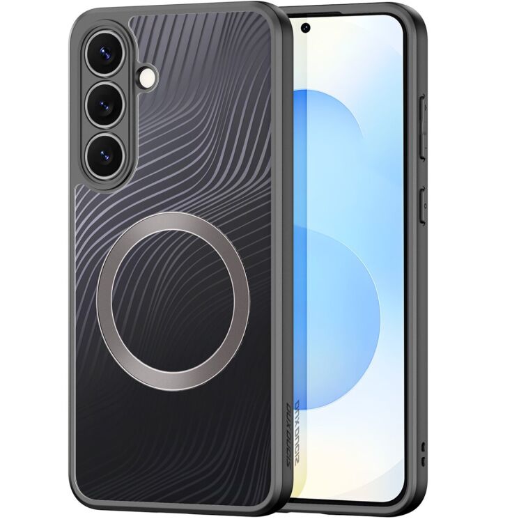 Защитный чехол DUX DUCIS Aimo Series Magnetic (FP) для Samsung Galaxy S25 FE (S731) - Black: фото 1 из 9