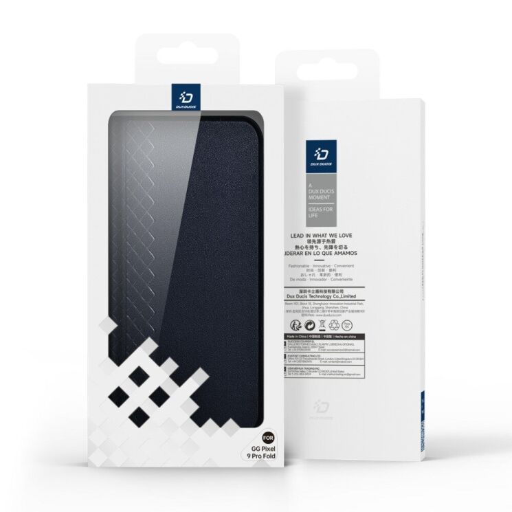 Защитный чехол DUX DUCIS Bril Series для Google Pixel 9 Pro Fold - Black: фото 12 из 12