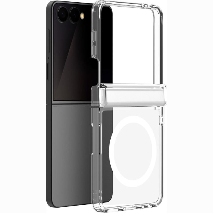 Защитный чехол DUX DUCIS Clin Series MagSafe для Samsung Galaxy Flip 8 - Clear: фото 3 из 13