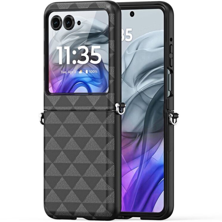 Защитный чехол DUX DUCIS Fitt Series для Motorola Razr 50 - Black: фото 2 из 12